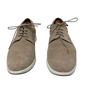 Mephisto Men's Taupe Suede Oxfords